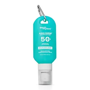 Aqua Surge Sunscreen Spray SPF 50, Invisbile SPF Mist, Broad Spectrum, UVA/UVB Protection, Non Greasy, No White Cast, For dry Skin 100ml
