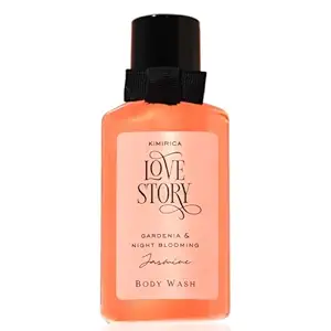 Gentle Exfoliating Shower Gel 50ml | Deep Cleanses Skin | 100% Vegan and Paraben Free (Night Blooming Jasmine & Bergamot).