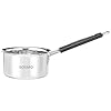 Stainless Steel Sauce Pan/Milk Pan | BIS-Approved I 14cm I 800ml I Silver - Image 2