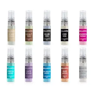 Luxury | Trial Pack Of 10x5ml Long Lasting Pocket Perfume for Man and Woman | Mix Of EDP, EDT & EDC Sweet, Floral, Woody, Musky & Spicy Fragrance