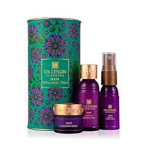 Restful Spa Essentials for Nourished Skin | Natural Ingredients | Ayurvedic | Body Gifts Set for Christmas Gifts