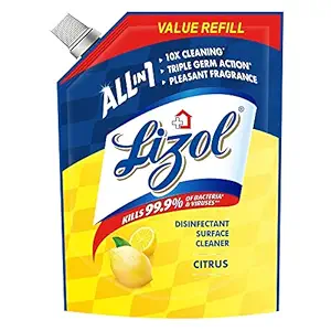 1800ml Citrus Disinfectant Surface & Floor Cleaner Liquid Refill Pack