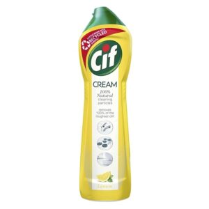 Kitchen & Bathroom, Removes Grease, Dirt & Tough Stains with Natural Cleaning Particles, 500 ml
