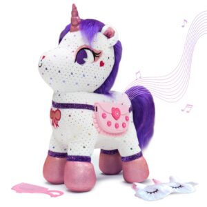 Shifu ZeeZee The Smart Storyteller - Singing & Talking Unicorn Friend Soft Toys