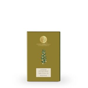 Oudh & Green Tea | Ayurvedic Handmade Organic Bath Soap| Scented Soap For Smooth & Soft Skin | Made with Raw Cane Sugar