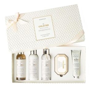 Pampering Kit for Anniversary, Birthdays & All Special Occasions | Majestic fragrance of Rose | 5 Piece Gift Set | 100% Vegan Visit the KIMIRICA Store