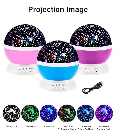 Star Master Galaxy Night Projector Lamp Ceiling Led Light 360 Rotating Colorful Lights Starry Space Projection Home Decoration Amazing Design, Gift for Kids Boy Girl - Image 5