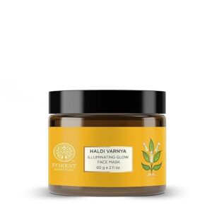 Ayurvedic Face Mask with Turmeric | Removes Tan, Brightens, Hydrates & Softens Skin | Natural Herbal Facial Pack
