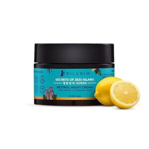 Korean Retinol Anti Aging Night Cream with Hyaluronic Acid & Vitamin C |Discover young, wrinkle-free & radiant skin| Anti aging cream for oily & dry skin