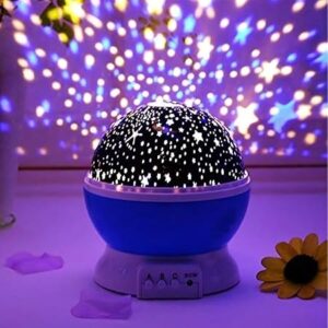 Star Master Galaxy Night Projector Lamp Ceiling Led Light 360 Rotating Colorful Lights Starry Space Projection Home Decoration Amazing Design, Gift for Kids Boy Girl