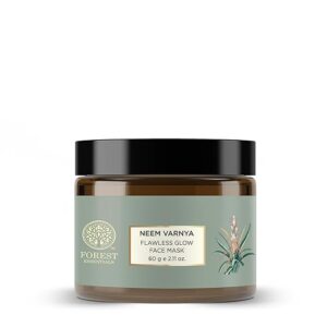 Essentials Neem Varnya Face Mask for Flawless Glow | Controls Sebum Production Unclogs Pores | Ayurvedic Facial Mask for Normal to Acne Prone Skin
