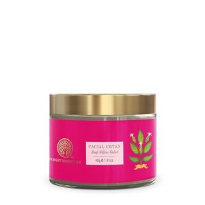Ayurvedic Face Mask For Dry Skin | Gentle Exfoliating Face Pack | Gives Smooth Radiant And Brighter Complexion | With Rose & Pistachio, 1 Count
