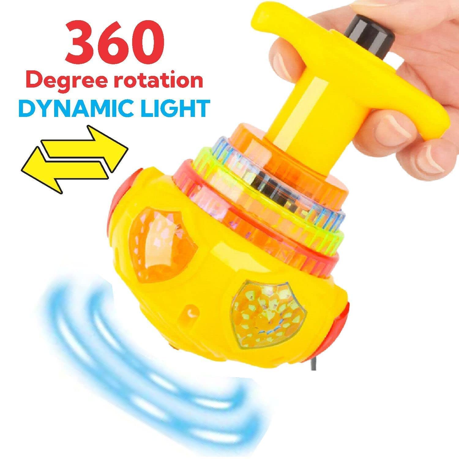 Toy Imagine Gyro Magic Lattoo Toy for Kids – Musical Light-Up Spinning Top Toy with Sound - Image 2