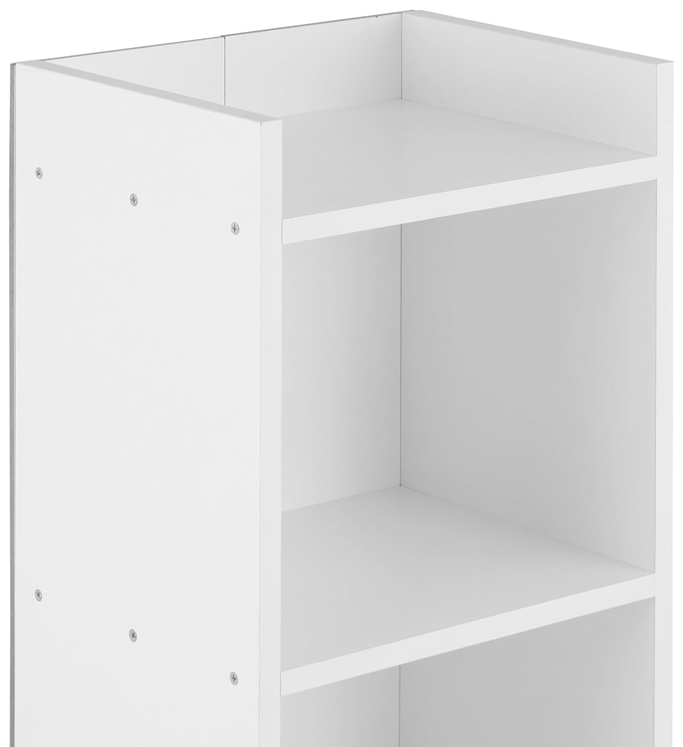 Solimo 3-Shelf Engineered Wood Book Shelf and Display Unit |White - Image 6