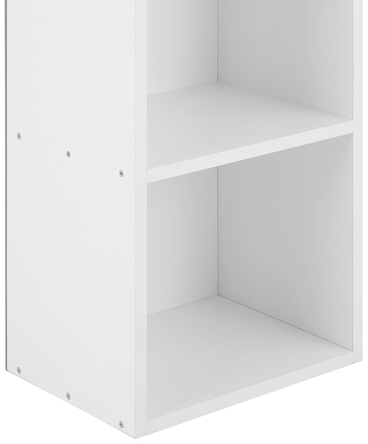 Solimo 3-Shelf Engineered Wood Book Shelf and Display Unit |White - Image 5