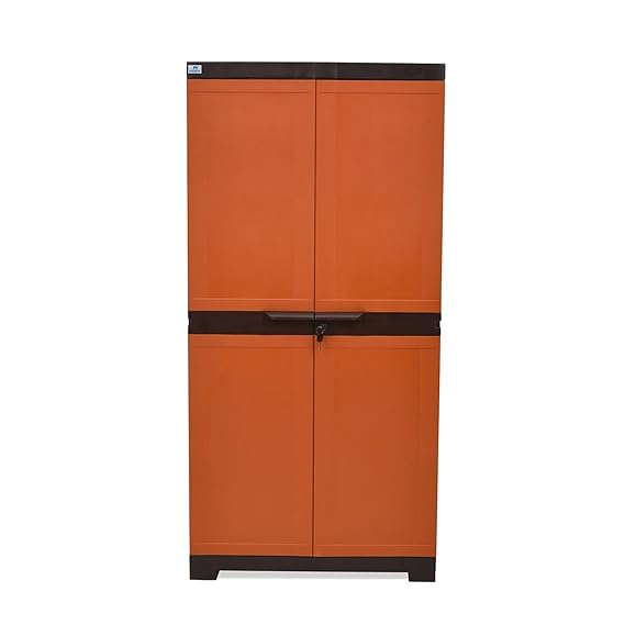 Nilkamal Freedom Large 18 (FMSC18) Shoe Rack Plastic Cabinet 3-Year Warranty with Dustproof Door – Shoe Rack for Home, Chappal Stand for Home Indoor & Outdoor, Shoes Rack Plastic with Door. - Image 3