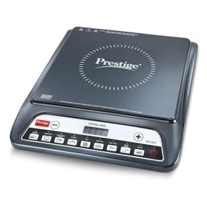 PIC 20 1600 Watts Induction Cooktop |Indian Menu Option |High Voltage Surge Protection| Automatic Power & Temperature Adjustment|1 year Warranty |Black