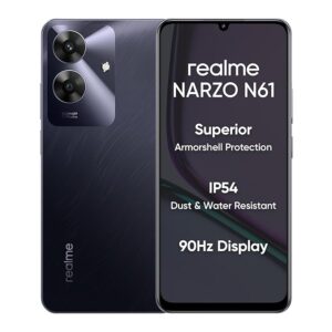 realme NARZO N61 (Marble Black, 4GB RAM+64GB Storage)