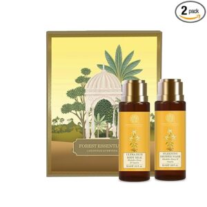 Luxury Bath & Body Gift Set | Honey Vanilla Scented | Body Wash and Body Lotion