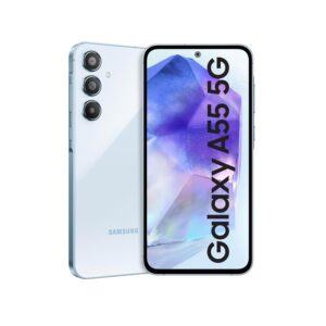 Samsung Galaxy A55 5G (Awesome Iceblue, 8GB RAM, 256GB Storage)
