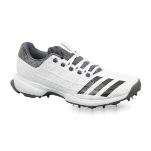 SL22 Spike Cricket Shoes (White/Grey)
