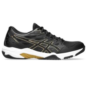 Asics Gel-Rocket 11 Indoor Court Shoes (Black/Pure Gold)
